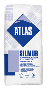 Atlas Zaprawa murarska Silmur M-5 szara 25kg