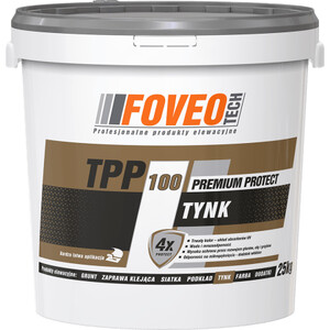  Foveo-Tech  TPP100 tynk silikonowy biały, baranek 1.5mm 25kg