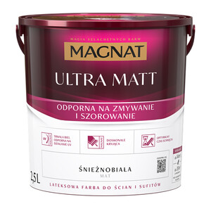 Magnat  Ultra Matt biała  2,5l