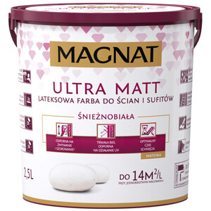 Magnat Ultra Matt biała 10l