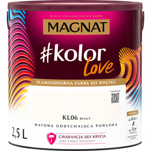 Magnat #kolorLove  biały KL06 2,5l